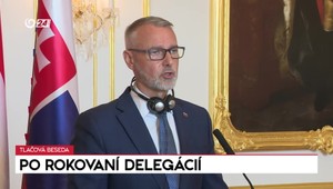 Tlačová beseda po rokovaní predsedov parlamentov Slovenska a Luxemburska