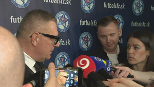 Brífing Jána Kováčika po zvolení za prezidenta SFZ