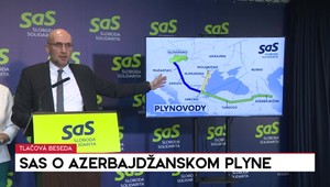 Tlačová beseda strany SaS o azerbajdžanskom plyne