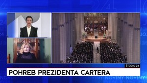 Štúdio 24: Pohreb prezidenta Cartera