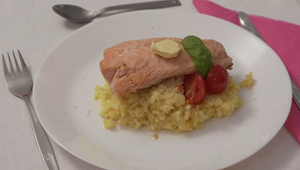 Hlavné jedlo: Vo fialovom kvete červené prekvápko