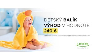 Chcete získať príspevok 240 eur pre svoje dieťa? Je najvyšší čas vybrať si Union!
