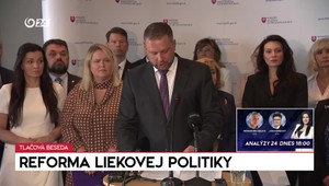 Tlačová beseda ministra zdravotníctva k reforme liekovej politiky