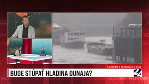 Štúdio 24: Bude stúpať hladina Dunaja?
