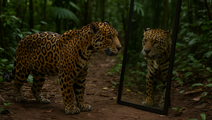 Do džungle umiestnili zrkadlo: Rozpútalo sa hotové peklo!