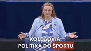 Katarína Roth Neveďalová: Politika do športu a kultúry nepatrí