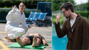 Ako sa nakrúcali kúpaliskové scény z Einsteina? Pozrite si exkluzívne zábery z pľacu!