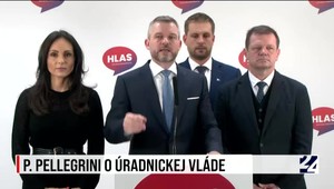 Predseda strany Hlas Pellegrini kritizuje vládu v demisii