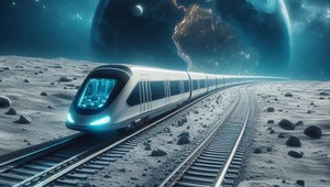 Nadnárodná spoločnosť plánuje na Mesiaci postaviť železnicu