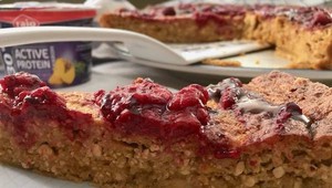 FIT tvarohový koláč bez múky: Hotový za pár minút a chutí šťavnato