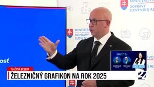 Tlačová beseda k železničnému grafikonu na rok 2025