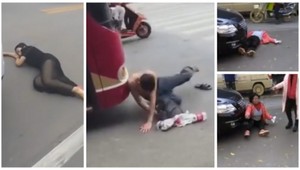 VIDEO: Nešťastníci skáču pod kolesá áut, aby si zarobili