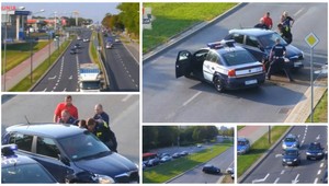 Policajti naháňali mladíka 25 kilometrov, zablokovali ho v strede cesty