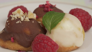 Dezert: Chou à la crème