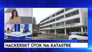 Štúdio 24: Hackerský útok na katastre