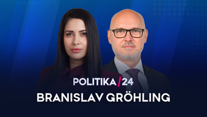 Politika 24: Prežili sme Mečiara, Matoviča, prežijeme aj Fica a dobre bude, tvrdí Gröhling