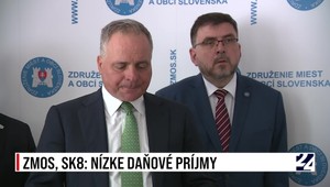 ZMOS, SK8: Nízke daňové príjmy