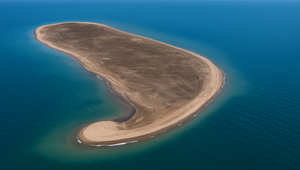 Ruskí vedci objavili nový ostrov v Kaspickom mori