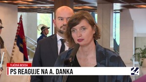 Tlačová beseda strany PS v reakcii na Andreja Danka