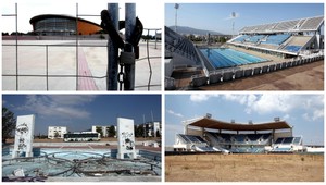 Atény osem rokov po. Takto to vyzerá na športoviskách dnes