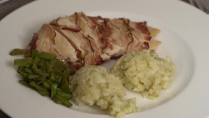 Hlavné jedlo: Oblečené ziege