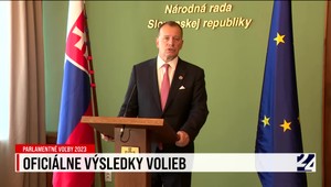Tlačová beseda k oficiálnym výsledkom volieb