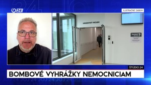 Štúdio 24: Bombové vyhrážky nemocniciam