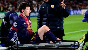 Messi (25) neopúšťal Nou Camp po vlastných nohách
