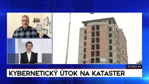 Štúdio 24: Kybernetický útok na kataster