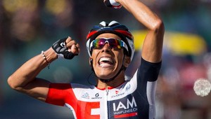 Pantano víťazne v 15. etape, Majka do bodkovaného