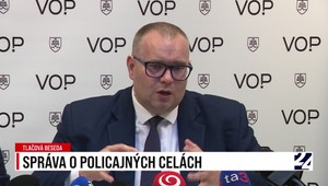 Tlačová beseda o správe o policajných celách