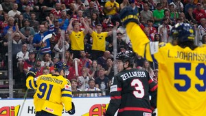 Švédsko má bronzovú medailu z MS! Nad Kanadou vyhralo 4:2