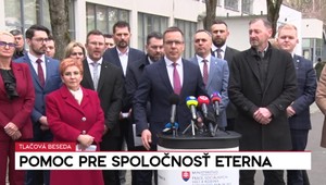 Tlačová beseda: Pomoc pre spoločnosť Eterna