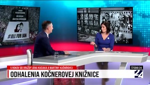 Štúdio 24 o práci s dátami v rámci takzvanej Kočnerovej knižnice