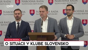 Tlačová beseda o situácii v klube Slovensko
