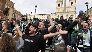 Troch fanúšikov M´Gladbachu napadli na rôznych miestach Ríma