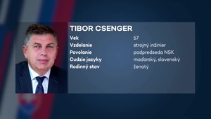 Kandidát na župana v NRSK: Tibor Csenger