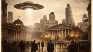 Ak USA priznajú UFO, môžu padnúť banky: Londýn varuje
