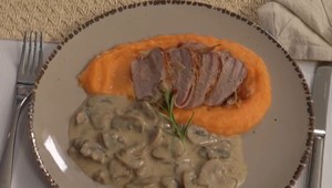 Hlavné jedlo: Ukvíkame sa do bielo-oranžova