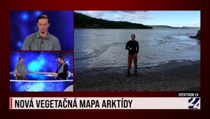 Nová vegetačná mapa Arktídy a botanik Jozef Šibík v relácii Spektrum 24