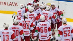 Dva góly sú málo. Slovan prehral na ľade Spartaka Moskva