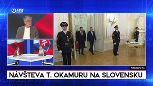 Štúdio 24: Návšteva T. Okamuru na Slovensku