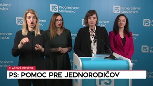Tlačová beseda strany PS o pomoci pre jednorodičov