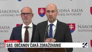 Tlačová beseda strany SaS o tom, že občanov čaká zdražovanie