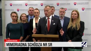 Tlačová beseda strany Sme rodina k mimoriadnej schôdzi