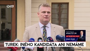 Tlačová beseda Filipa Turka: Iného kandidáta ani nemáme