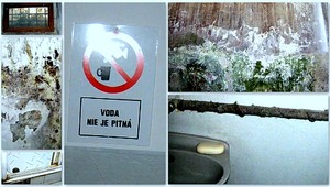 Zúfalí trnavskí policajti. Samá pleseň a zatečené steny