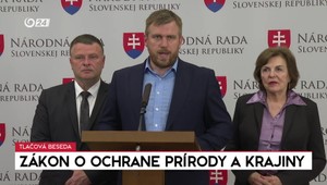 Tlačová beseda strany SNS: Zákon o ochrane prírody a krajiny