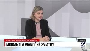 Štúdio 24: Migranti a vianočné sviatky