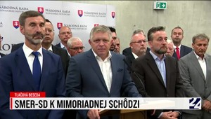 Tlačová beseda strany Smer k mimoriadnej schôdzi